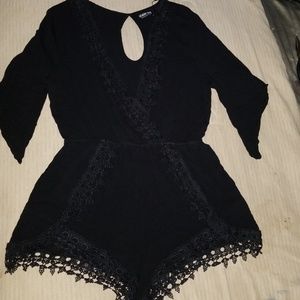 BRAND NEW, NEVER WORN Fashion Nova Romper!!